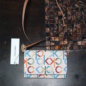 Calvin Klein Colorful Logo Crossbody Bag
